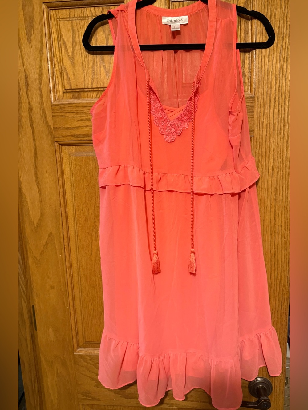 Motherhood maternity dress size l